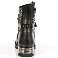 Ботинки M.MR021-C2 ITALI NEGRO NOMADA NEGRO MOTOROCK NEGRO T ACERO New Rock M.MR021-C2 - маленькая картинка