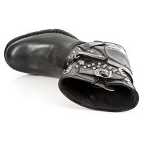 Ботинки M.MR021-C2 ITALI NEGRO NOMADA NEGRO MOTOROCK NEGRO T ACERO New Rock M.MR021-C2 - маленькая картинка