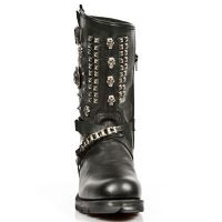 Сапоги M.MR025-C1 BUFALO NEGRO ITALI NEGRO MOTOROCK NEGRO TACON ACE New Rock M.MR025-C1 - маленькая картинка
