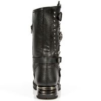 Сапоги M.MR025-C1 BUFALO NEGRO ITALI NEGRO MOTOROCK NEGRO TACON ACE New Rock M.MR025-C1 - маленькая картинка