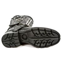 Сапоги M.MR025-C1 BUFALO NEGRO ITALI NEGRO MOTOROCK NEGRO TACON ACE New Rock M.MR025-C1 - маленькая картинка