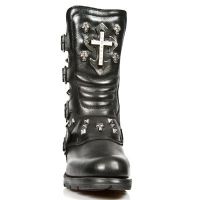 Ботинки M.MR029-C1 ITALI NEGRO NOMADA NEGRO MOTOROCK NEGRO ACERO New Rock M.MR029-C1 - маленькая картинка
