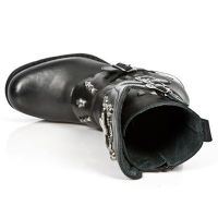 Ботинки M.MR029-C1 ITALI NEGRO NOMADA NEGRO MOTOROCK NEGRO ACERO New Rock M.MR029-C1 - маленькая картинка