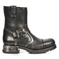 Ботинки M.MR7617-C1 ITALI NEGRO BOX PLANE MOTOROCK NEGRO TACON ACERO New Rock M.MR7617-C1 - маленькая картинка