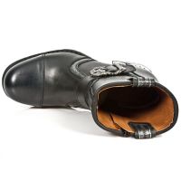 Ботинки M.MR7617-C1 ITALI NEGRO BOX PLANE MOTOROCK NEGRO TACON ACERO New Rock M.MR7617-C1 - маленькая картинка