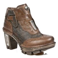Ботинки M.NEOTR003-C11 NOMADA MARRON ATAPUERCA MARRON ELASTICO NEOTR New Rock M.NEOTR003-C11 - маленькая картинка