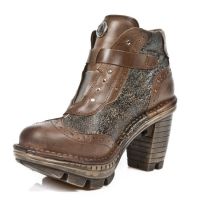 Ботинки M.NEOTR003-C11 NOMADA MARRON ATAPUERCA MARRON ELASTICO NEOTR New Rock M.NEOTR003-C11 - маленькая картинка