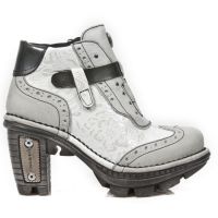  M.NEOTR003-C3 BOX TALCO PLATA VINTAGE FLOWER BLANCO PLATA PU - 