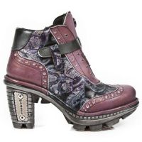  M.NEOTR003-C8 BOX TALCO LILA VINTAGE FLOWER LILA PULIK ACERO - 