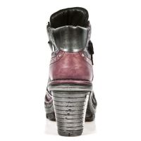 Ботинки M.NEOTR003-C8 BOX TALCO LILA VINTAGE FLOWER LILA PULIK ACERO New Rock M.NEOTR003-C8 - маленькая картинка