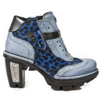  M.NEOTR003-C9 BOX TALCO AZUL PELO LEOPARDO AZUL PULIK ACERO - 