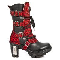  M.NEOTR005-C13 ITALI NEGRO PELO LEOPARDO ROJO NEOTRAIL NEGRO - 