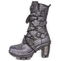 Сапоги M.NEOTR005-C27 PITON RAW NEGRO LILA NEOTRAIL NEGRO LILA New Rock M.NEOTR005-C27 - маленькая картинка