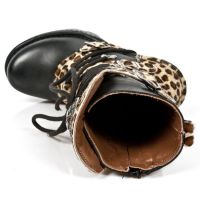 Сапоги M.NEOTR005-C3 ITALI NEGRO LEOPARDO PELO MARRON NEOTRAIL ACER New Rock M.NEOTR005-C3 - маленькая картинка