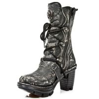 Сапоги M.NEOTR005-C9 VINTAGE FLOWER NEGRO RASPADO NEOTRAIL NEGRO New Rock M.NEOTR005-C9 - маленькая картинка