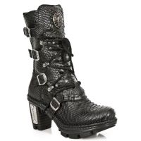 Сапоги M.NEOTR005-S16 PITON RAW NEGRO, NEOTRAIL NEGRO New Rock M.NEOTR005-S16 - маленькая картинка