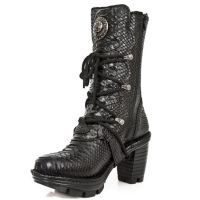 Сапоги M.NEOTR005-S16 PITON RAW NEGRO, NEOTRAIL NEGRO New Rock M.NEOTR005-S16 - маленькая картинка