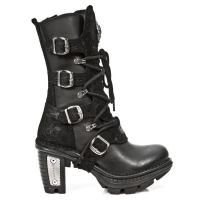 Сапоги M.NEOTR005-S2 ITALI NEGRO, DRAMA ANTE NEGRO, NEOTRAIL NEGRO New Rock M.NEOTR005-S2 - маленькая картинка