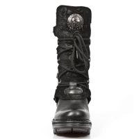 Сапоги M.NEOTR005-S2 ITALI NEGRO, DRAMA ANTE NEGRO, NEOTRAIL NEGRO New Rock M.NEOTR005-S2 - маленькая картинка