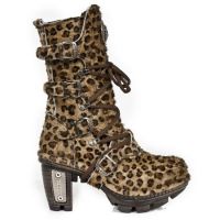  M.NEOTR005-S26 VINTAGE FLOWER LEOPARDO PELO MARRON, NEOTR H - 