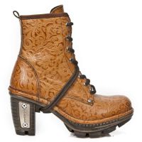 Ботинки M.NEOTR008-S12 VINTAGE FLOWER CUERO, RIB.MARR, NEOTRAIL HUMO New Rock M.NEOTR008-S12 - маленькая картинка