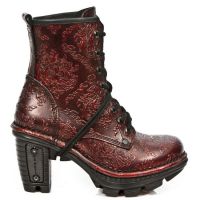 Ботинки M.NEOTR008-S22 BARROCK PULIK ROJO, NEOTRAIL NEGRO OXIDO MILI New Rock M.NEOTR008-S22 - маленькая картинка