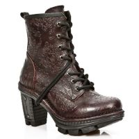 Ботинки M.NEOTR008-S23 BARROCK PULIK VINO, NEOTRAIL NEGRO OXIDO MILI New Rock M.NEOTR008-S23 - маленькая картинка