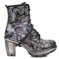 Ботинки M.NEOTR008-S4 VINTAGE FLOWER LILA, RIB NEGRO, NEOTRAIL ACERO New Rock M.NEOTR008-S4 - маленькая картинка