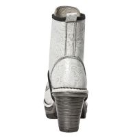 Ботинки M.NEOTR008-S5 VINTAGE FLOWER BLANCO-PLATA, RIB NEG. NEOTR AC New Rock M.NEOTR008-S5 - маленькая картинка