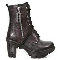Ботинки M.NEOTR012-C1 BARROCK PULIK LILA ITALI NEGRO NEOTRAIL NEGRO New Rock M.NEOTR012-C1 - маленькая картинка
