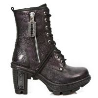 Ботинки M.NEOTR012-C1 BARROCK PULIK LILA ITALI NEGRO NEOTRAIL NEGRO New Rock M.NEOTR012-C1 - маленькая картинка