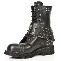 Ботинки M.NEWMILI081-C1 ITALI NEGRO PLANING NEGRO SIN New Rock M.NEWMILI081-C1 - маленькая картинка