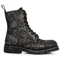 Ботинки M.NEWMILI083-S7 DRAMA RAW NEGRO PLOMO HAND FINISHED LEATHER New Rock M.NEWMILI083-S7 - маленькая картинка