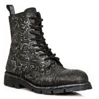 Ботинки M.NEWMILI083-S7 DRAMA RAW NEGRO PLOMO HAND FINISHED LEATHER New Rock M.NEWMILI083-S7 - маленькая картинка