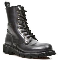 Ботинки M.NEWMILI084-R9 ANTIK ACERO IRREGULAR, PLANING NEGRO SIN New Rock M.NEWMILI084-R9 - маленькая картинка