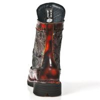 Ботинки M.NEWMILI110-C3 PULIK ROJO VINTAGE ROJO PLANING NEGRO SIN New Rock M.NEWMILI110-C3 - маленькая картинка
