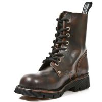 Ботинки M.NEWMILI84-R10 LUX CUERO NEGRO PLANING NEGRO SIN New Rock M.NEWMILI84-R10 - маленькая картинка