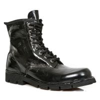 Ботинки M.NEWMILI84-R15 CHAROL ARRUGADO NEGRO PLANING NEGRO SIN New Rock M.NEWMILI84-R15 - маленькая картинка