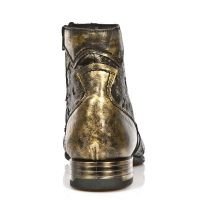Туфли M.NW111-R3 BOX OROMANE NOBUCK NEGRO TEJUS ORO VIP 1 NEGRO New Rock M.NW111-R3 - маленькая картинка