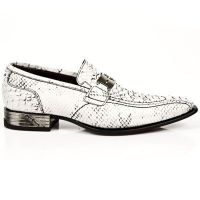 Туфли M.NW113-C10 PITON BLANCO VIP1 NEGRO SUELA ACERO TACON VIP AC New Rock M.NW113-C10 - маленькая картинка