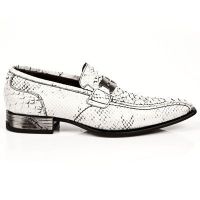 Туфли M.NW113-C10 PITON BLANCO VIP1 NEGRO SUELA ACERO TACON VIP AC New Rock M.NW113-C10 - маленькая картинка