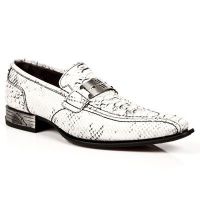 Туфли M.NW113-C10 PITON BLANCO VIP1 NEGRO SUELA ACERO TACON VIP AC New Rock M.NW113-C10 - маленькая картинка