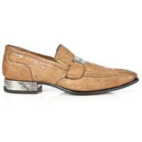 Туфли M.NW113-C15 SERPIENTE MATRIX CUERO VIP1 NEGRO SUELA ACERO VI New Rock M.NW113-C15 - маленькая картинка