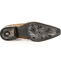 Туфли M.NW113-C15 SERPIENTE MATRIX CUERO VIP1 NEGRO SUELA ACERO VI New Rock M.NW113-C15 - маленькая картинка