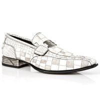 Туфли M.NW113-C16 COCO TORREJON BLANCO VIP1 NEGRO SUELA ACERO T VI New Rock M.NW113-C16 - маленькая картинка