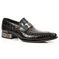 Туфли M.NW113-C3 CHAROL STUCO ACERO COCO CHAROL NEGRO VIP1 NEGRO New Rock M.NW113-C3 - маленькая картинка