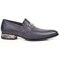 Туфли M.NW113-C4 ARCILLA AZUL VIP1 NEGRO SUELA ACERO TACON VIP ACE New Rock M.NW113-C4 - маленькая картинка