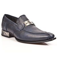 Туфли M.NW113-C4 ARCILLA AZUL VIP1 NEGRO SUELA ACERO TACON VIP ACE New Rock M.NW113-C4 - маленькая картинка