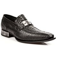 Туфли M.NW113-C5 PITON NEGRO VIP1 NEGRO SUELA ACERO TACON VIP ACER New Rock M.NW113-C5 - маленькая картинка