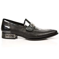  M.NW113-S11 CHAROL STUCO ACERO, BUFALO NEGRO, VIP1 GUM New Rock M.NW113-S11 -  
